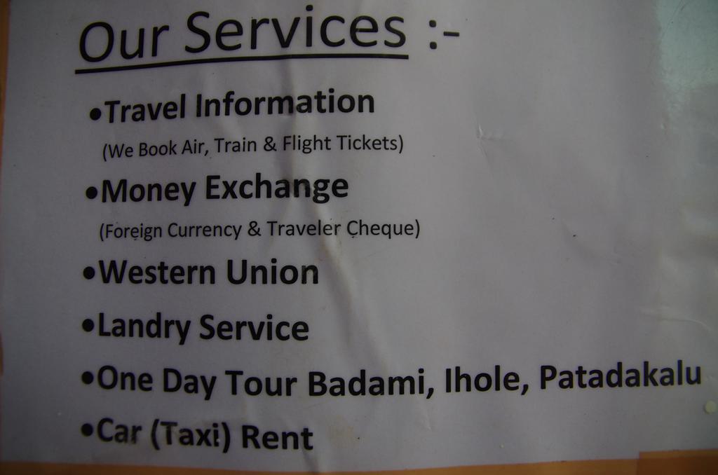Rashmitha Guest House Hampi Dış mekan fotoğraf